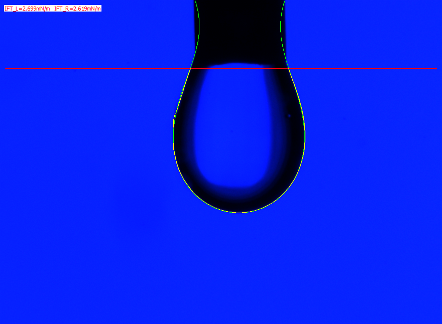 【水滴角测量仪】如何确认水滴角测量仪的精度